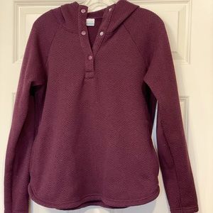 Columbia warm 1/2 button pull over
